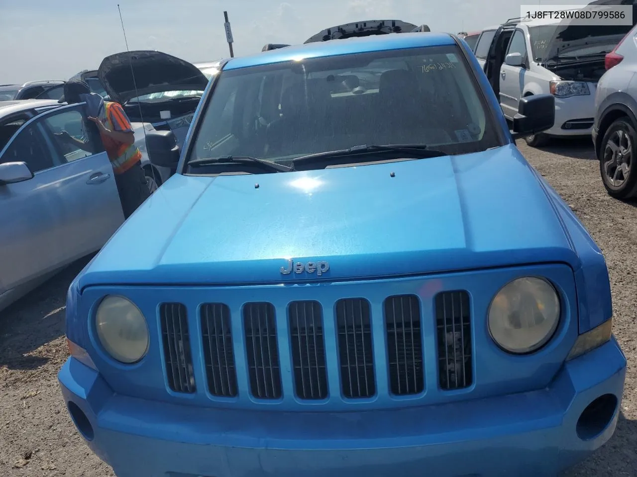 2008 Jeep Patriot Sport VIN: 1J8FT28W08D799586 Lot: 76512424