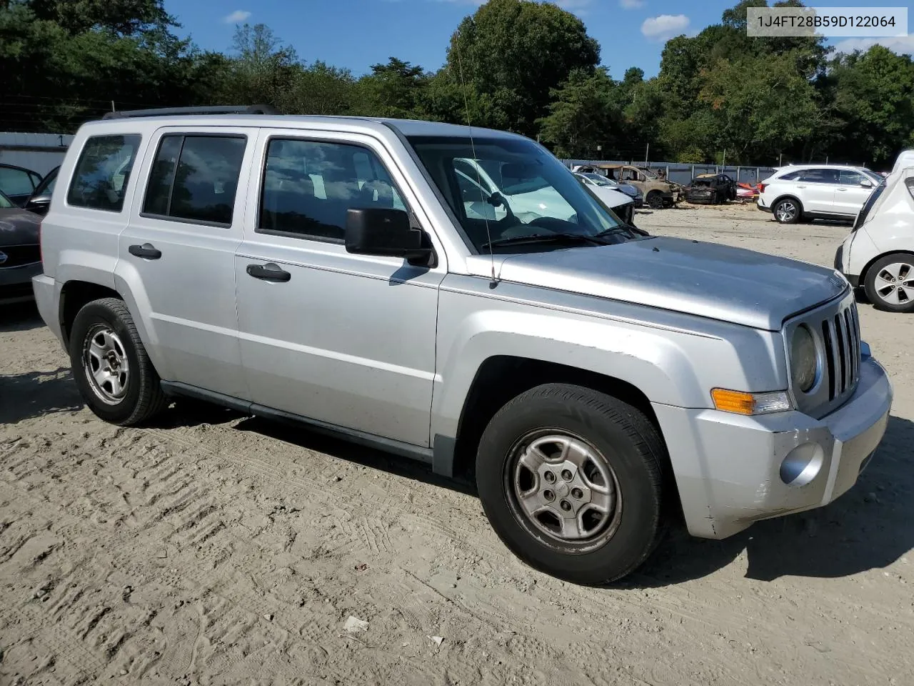 2009 Jeep Patriot Sport VIN: 1J4FT28B59D122064 Lot: 75191344