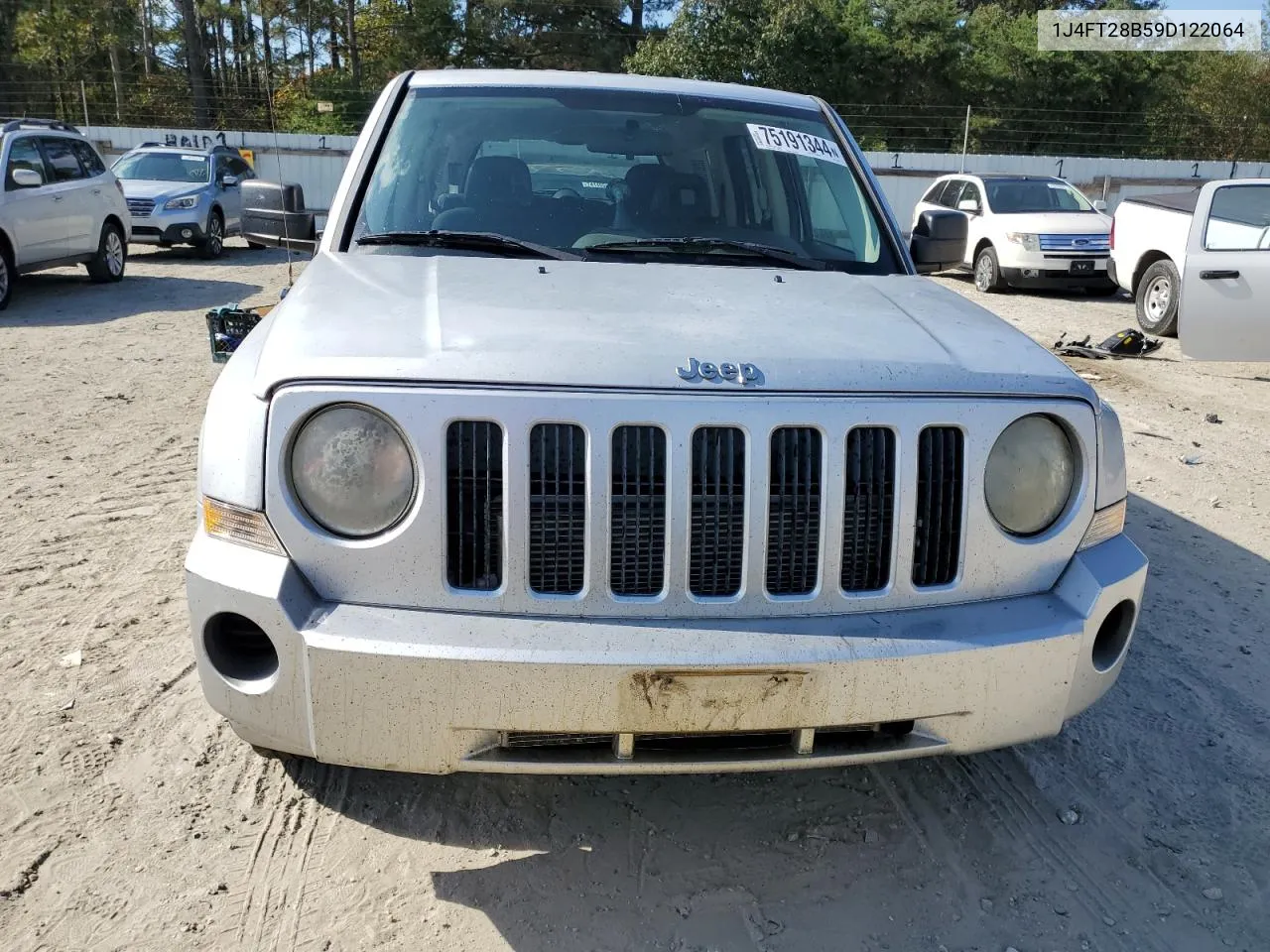 2009 Jeep Patriot Sport VIN: 1J4FT28B59D122064 Lot: 75191344