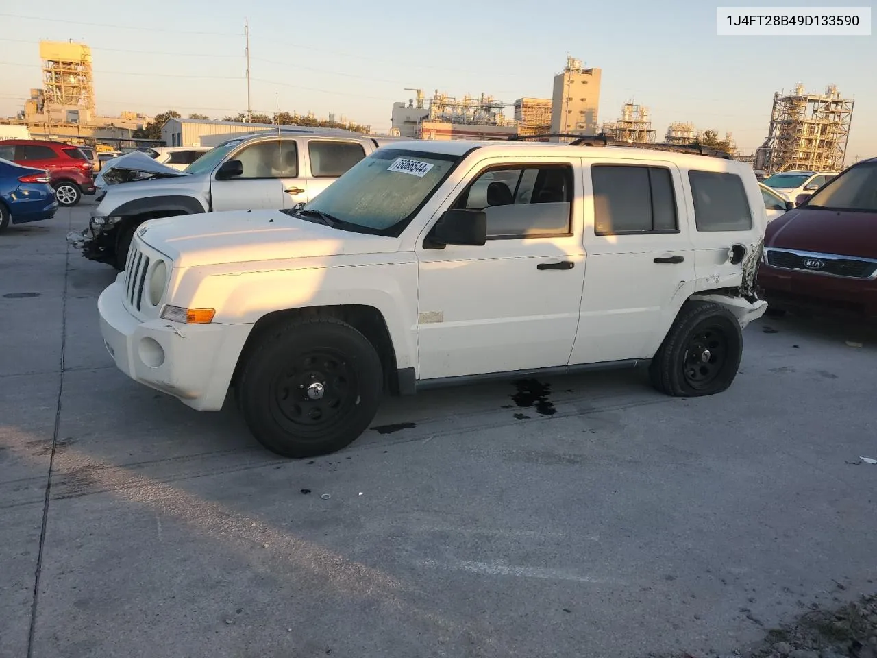 2009 Jeep Patriot Sport VIN: 1J4FT28B49D133590 Lot: 76066544