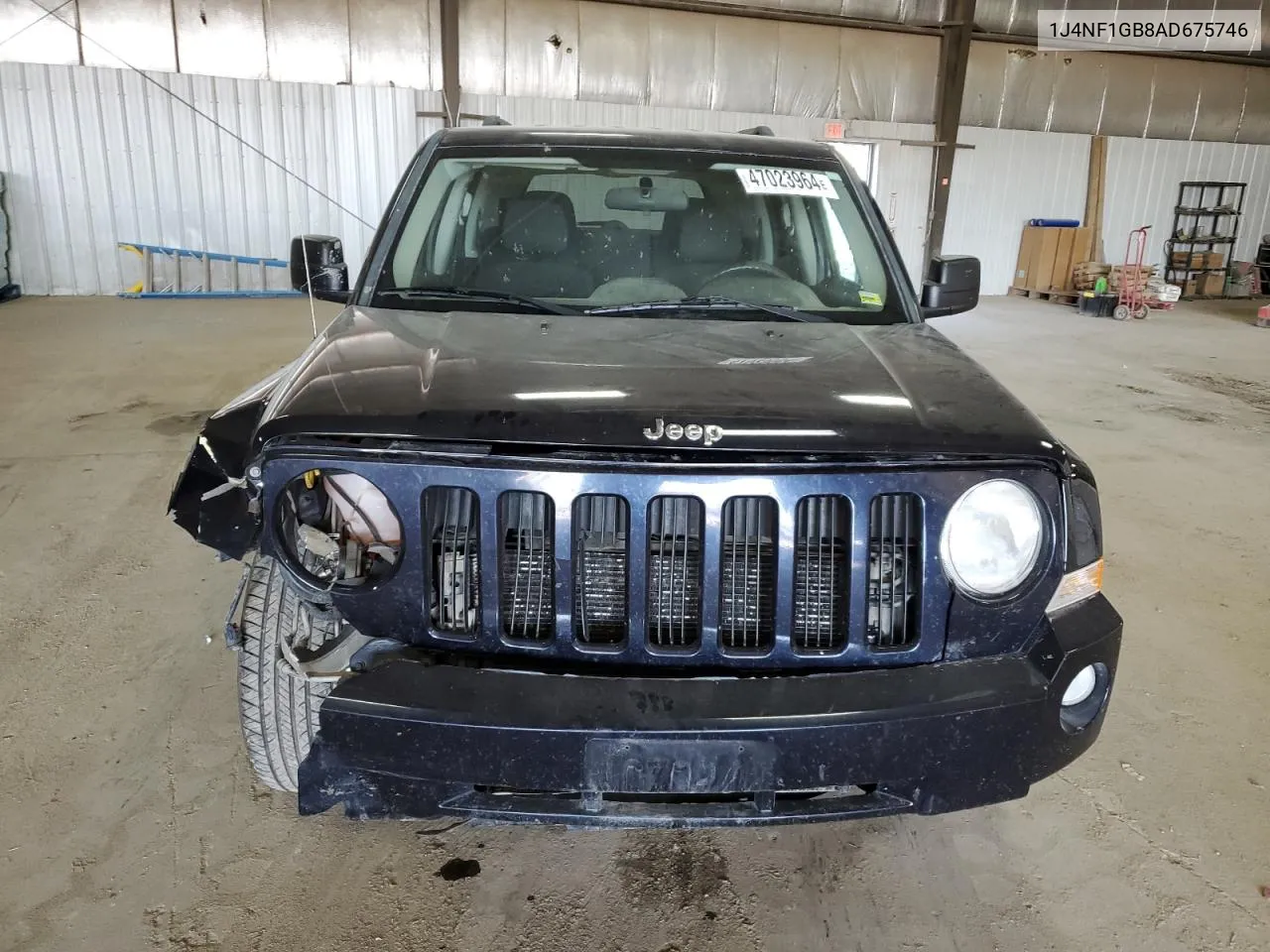 2010 Jeep Patriot Sport VIN: 1J4NF1GB8AD675746 Lot: 47023964