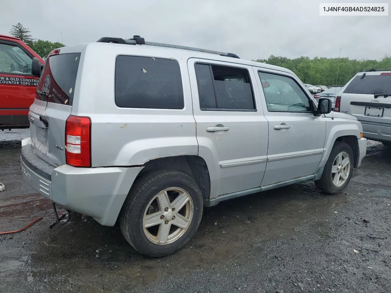 2010 Jeep Patriot Limited VIN: 1J4NF4GB4AD524825 Lot: 53690754