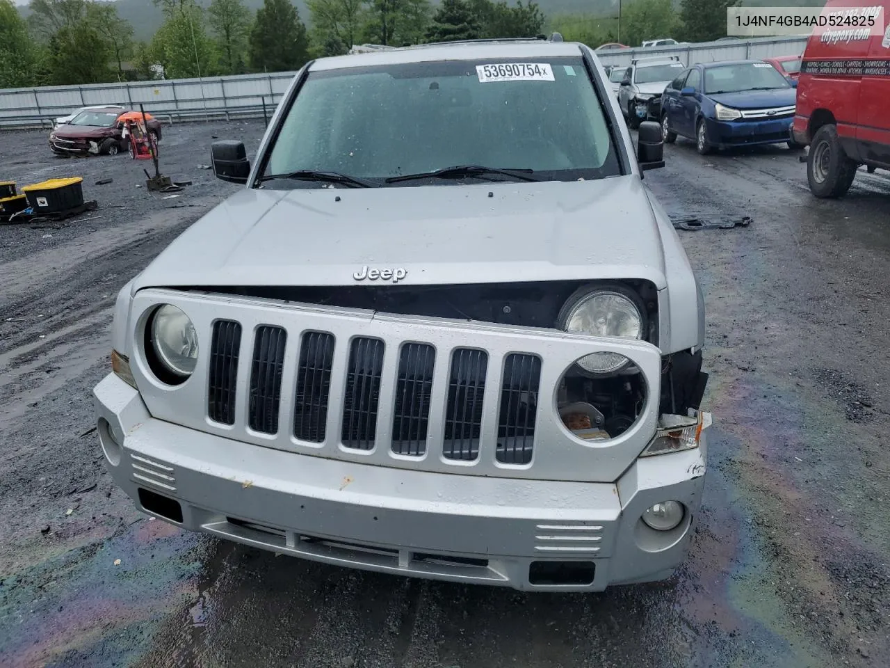 2010 Jeep Patriot Limited VIN: 1J4NF4GB4AD524825 Lot: 53690754