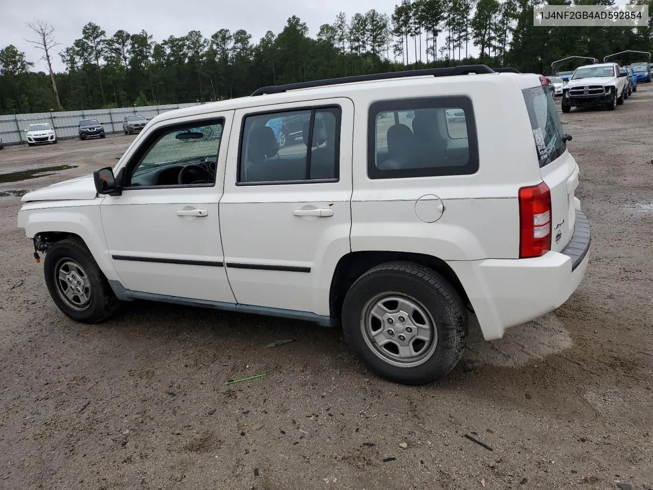 2010 Jeep Patriot Sport VIN: 1J4NF2GB4AD592854 Lot: 70572684