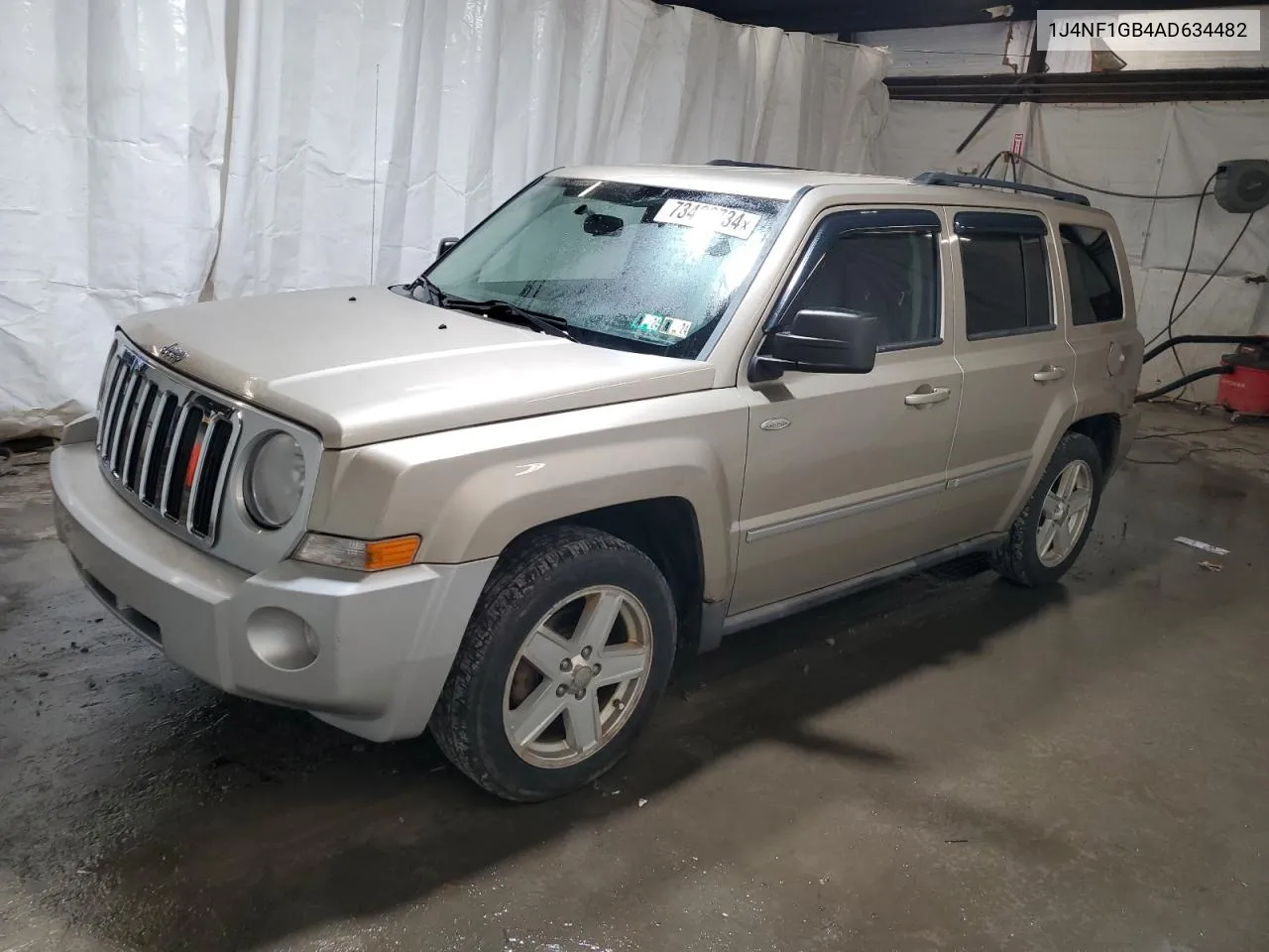 2010 Jeep Patriot Sport VIN: 1J4NF1GB4AD634482 Lot: 73439734