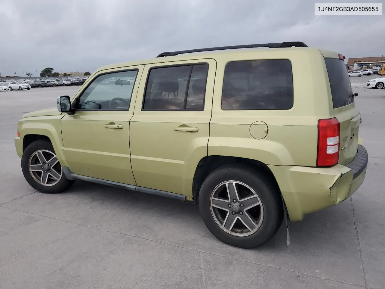 2010 Jeep Patriot Sport VIN: 1J4NF2GB3AD505655 Lot: 78688614