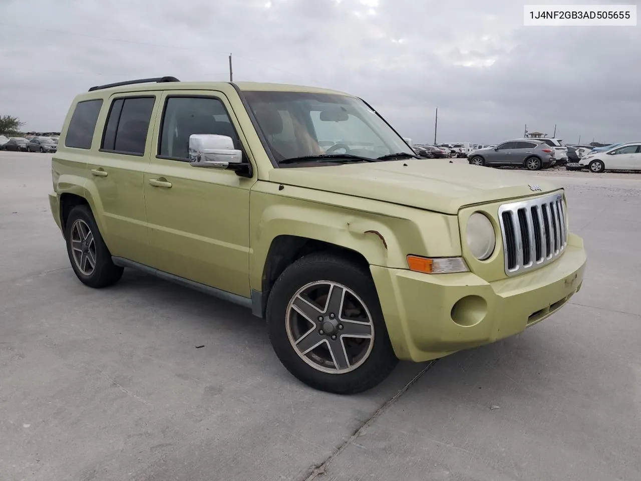 2010 Jeep Patriot Sport VIN: 1J4NF2GB3AD505655 Lot: 78688614