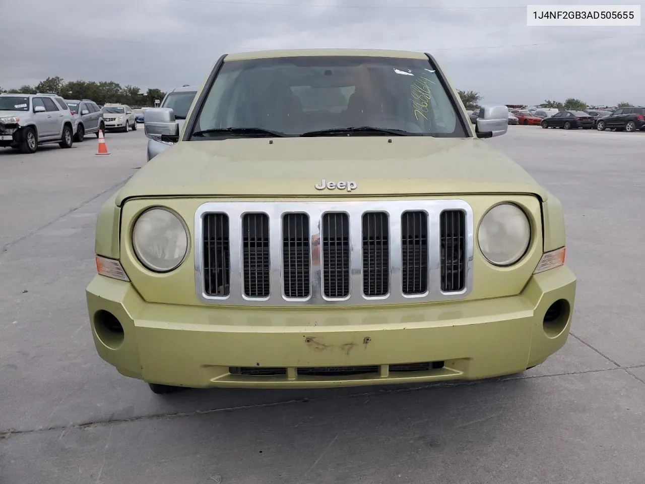 2010 Jeep Patriot Sport VIN: 1J4NF2GB3AD505655 Lot: 78688614