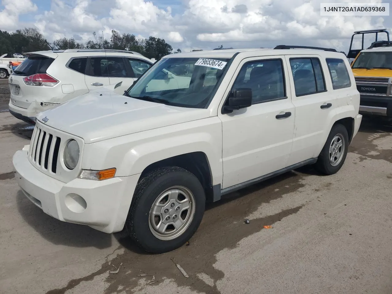 2010 Jeep Patriot Sport VIN: 1J4NT2GA1AD639368 Lot: 79653674