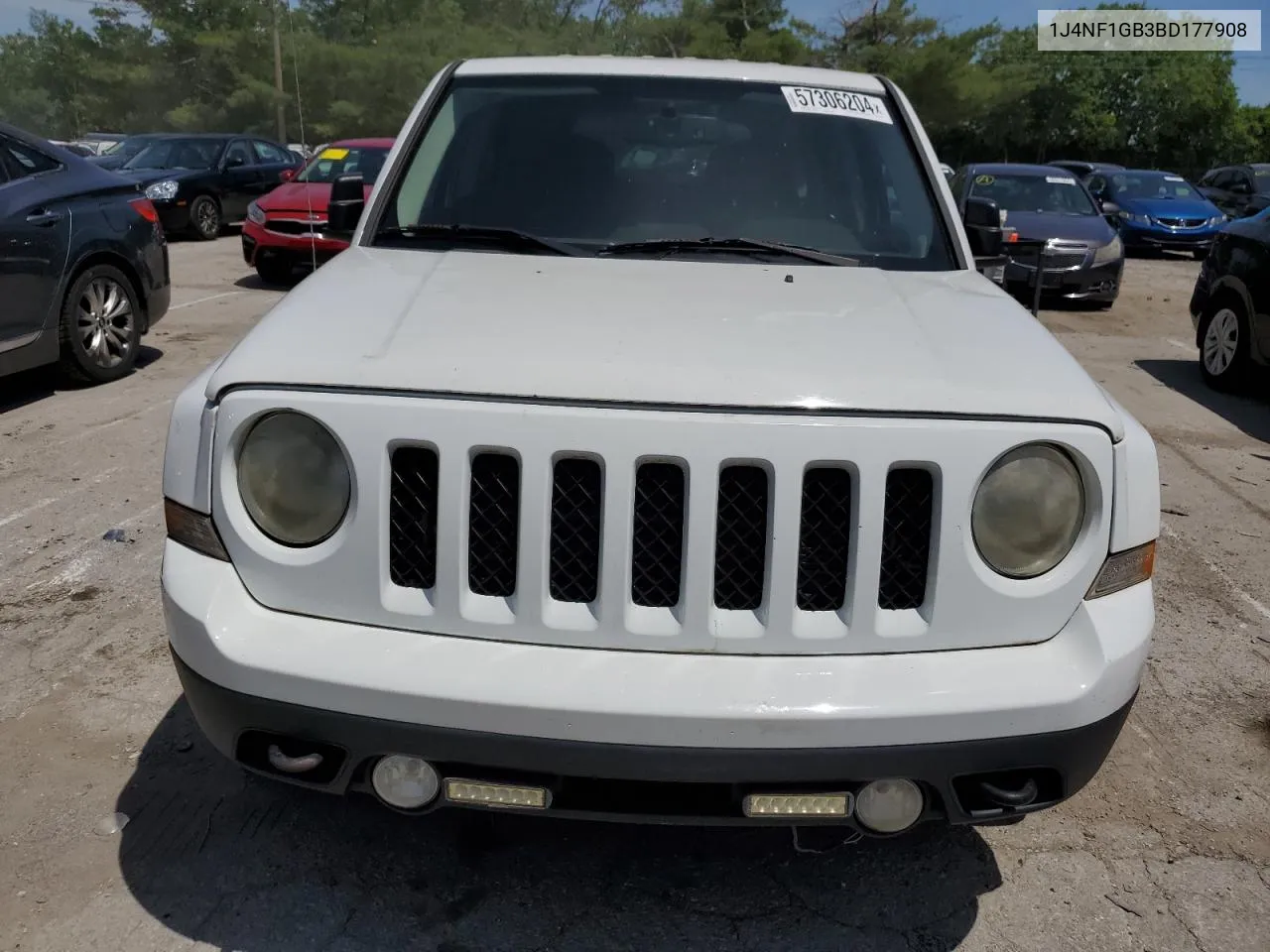 2011 Jeep Patriot Sport VIN: 1J4NF1GB3BD177908 Lot: 57306204