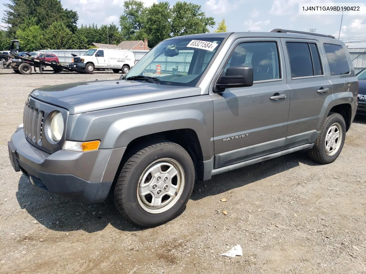 2011 Jeep Patriot Sport VIN: 1J4NT1GA9BD190422 Lot: 65321584