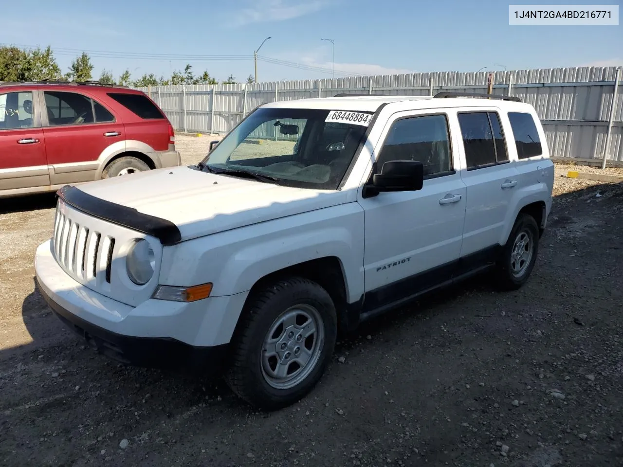 1J4NT2GA4BD216771 2011 Jeep Patriot