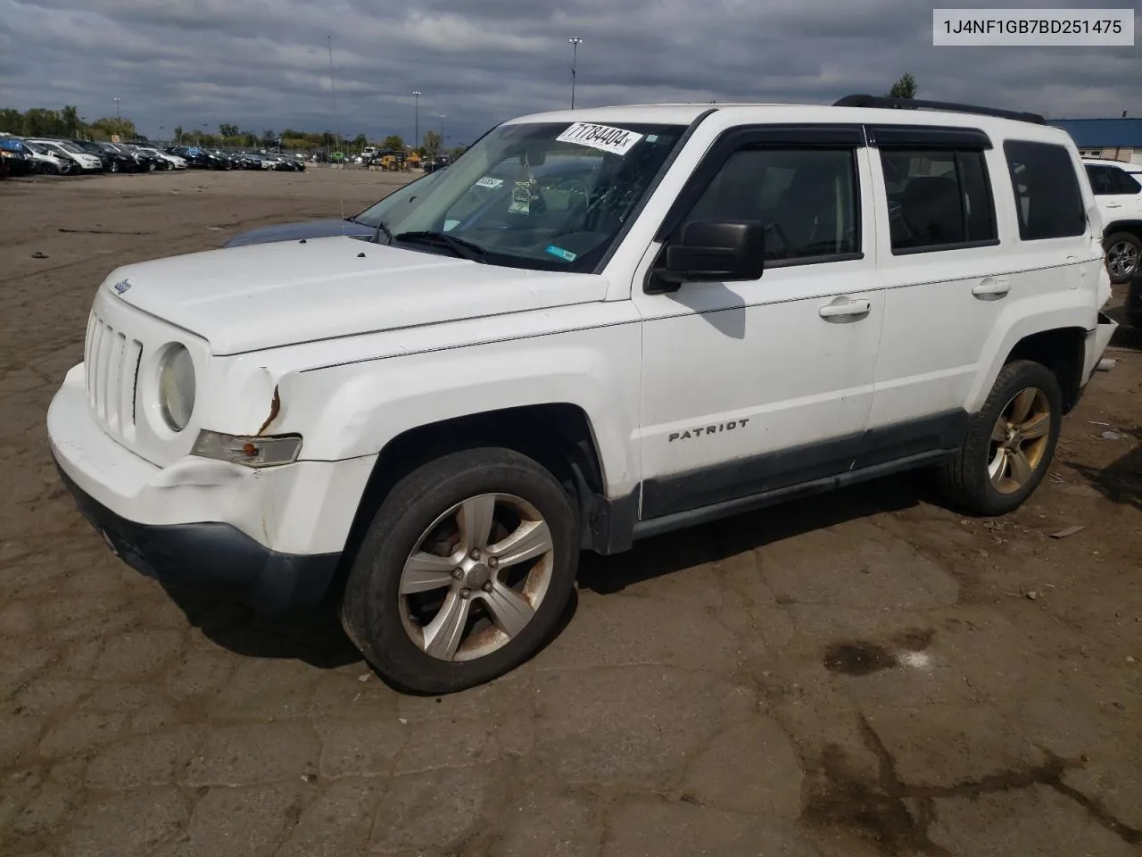 2011 Jeep Patriot Sport VIN: 1J4NF1GB7BD251475 Lot: 71784404