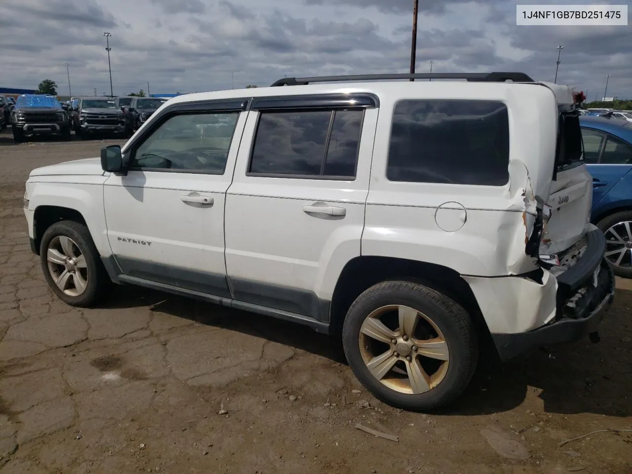 1J4NF1GB7BD251475 2011 Jeep Patriot Sport