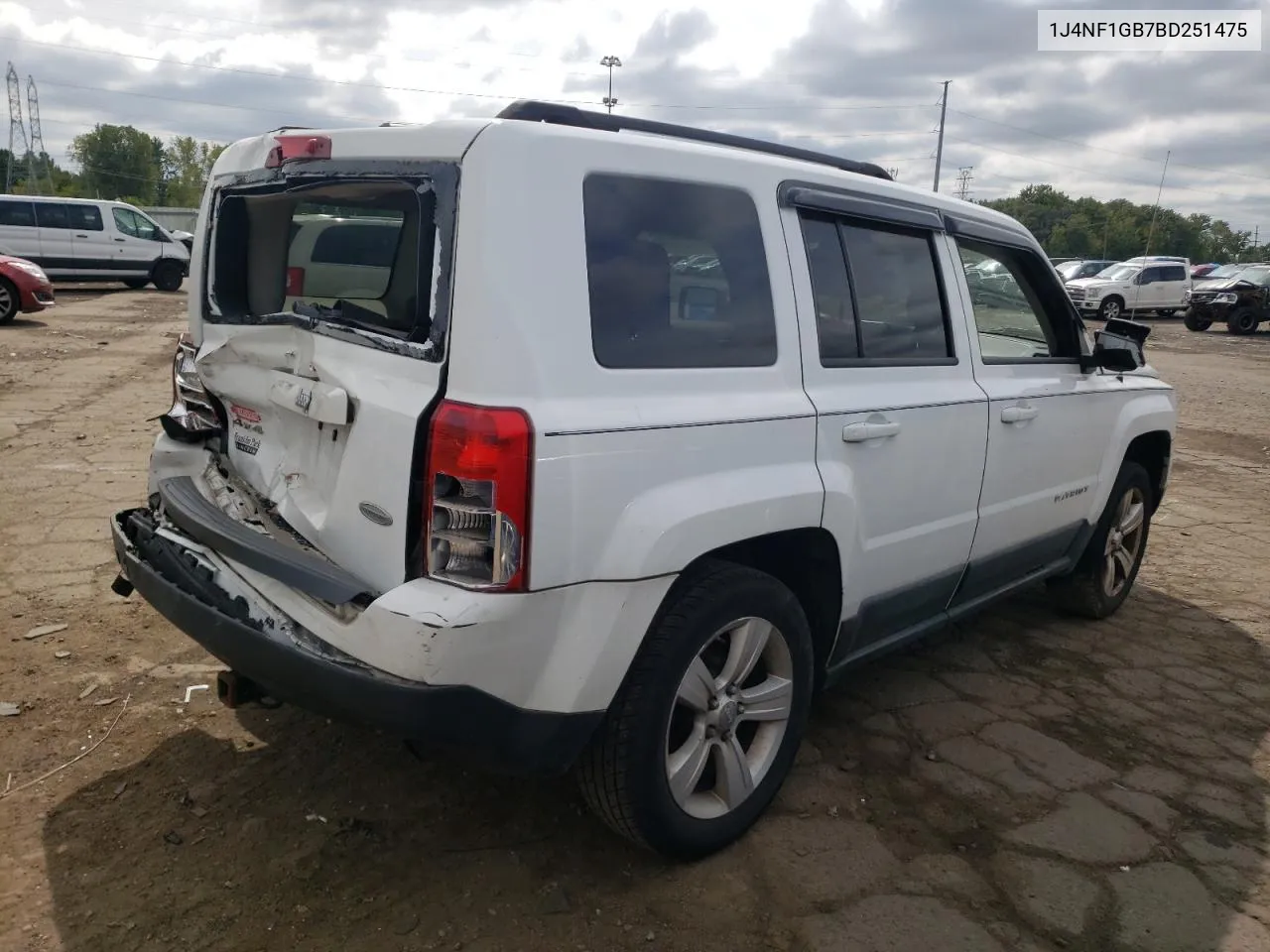 1J4NF1GB7BD251475 2011 Jeep Patriot Sport