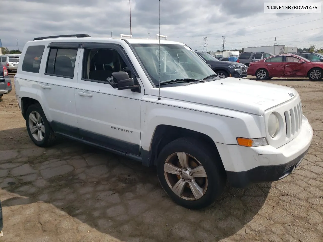 1J4NF1GB7BD251475 2011 Jeep Patriot Sport