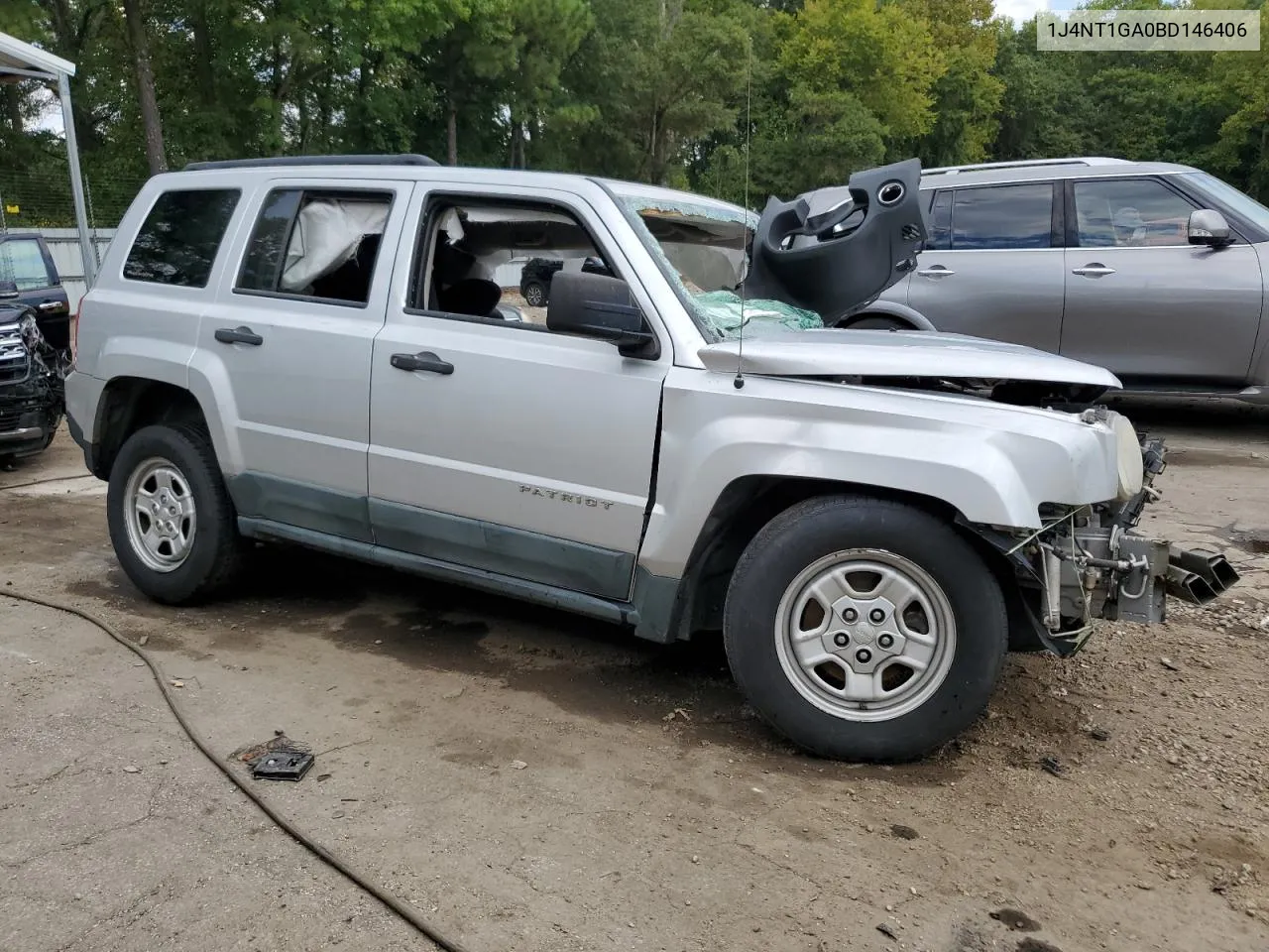 1J4NT1GA0BD146406 2011 Jeep Patriot Sport