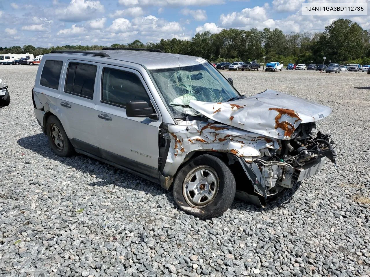 2011 Jeep Patriot Sport VIN: 1J4NT1GA3BD112735 Lot: 73325824