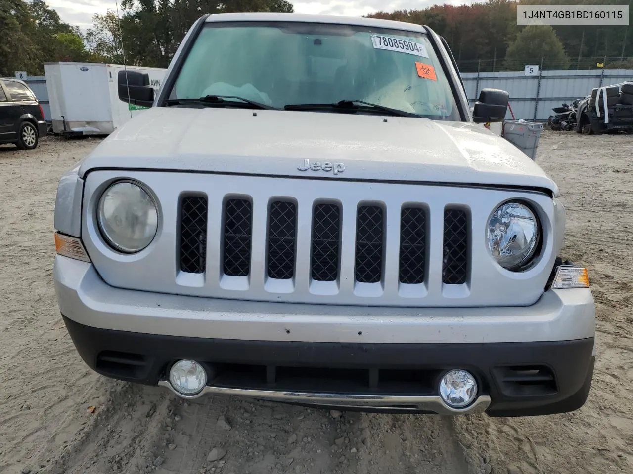 2011 Jeep Patriot Latitude VIN: 1J4NT4GB1BD160115 Lot: 78085904