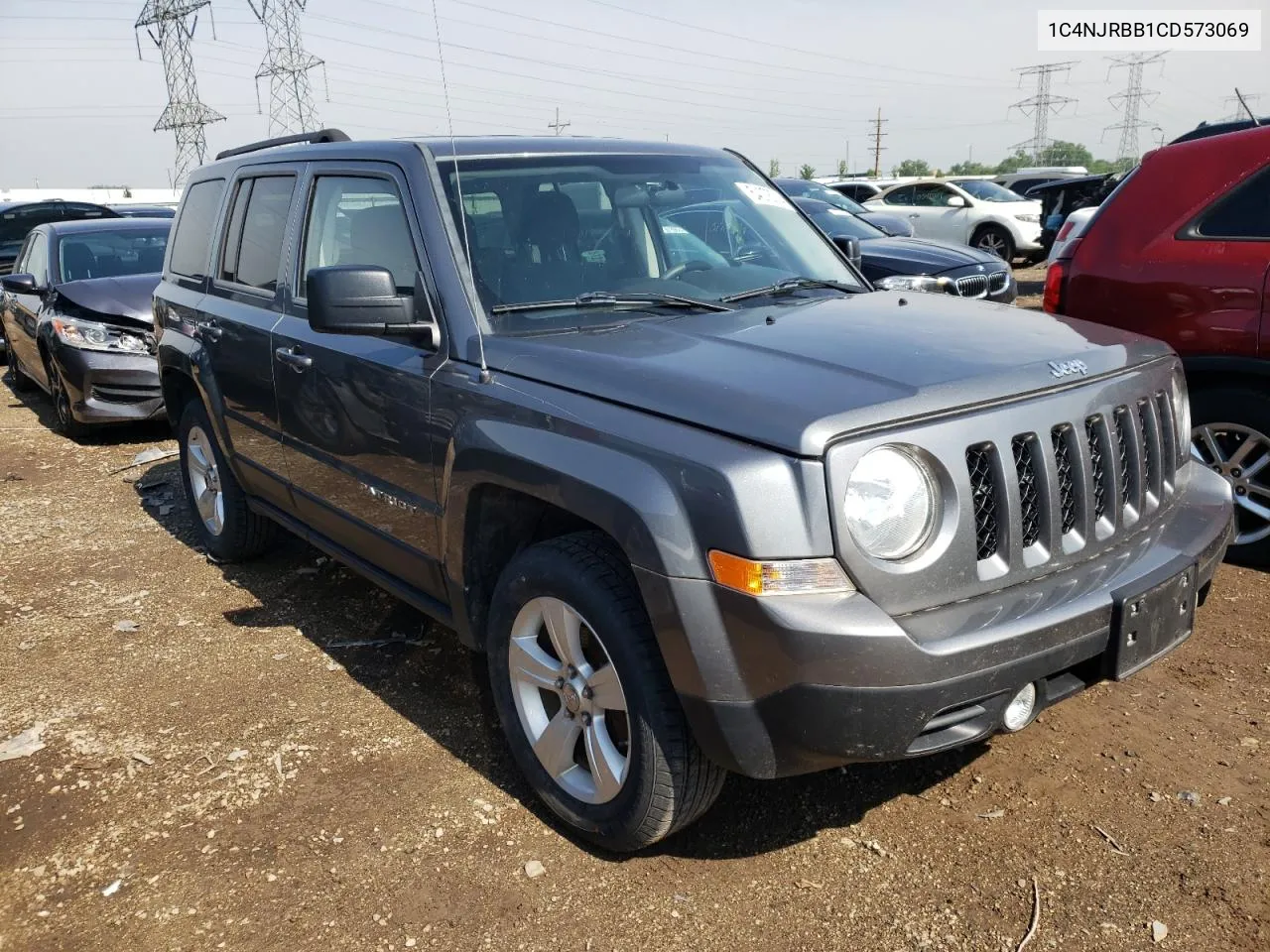 2012 Jeep Patriot Sport VIN: 1C4NJRBB1CD573069 Lot: 54078214