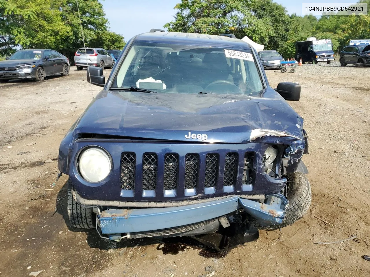 2012 Jeep Patriot Sport VIN: 1C4NJPBB9CD642921 Lot: 65643334