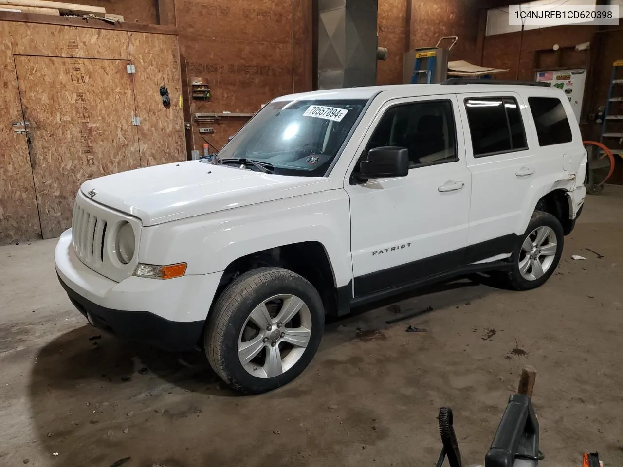 1C4NJRFB1CD620398 2012 Jeep Patriot Latitude