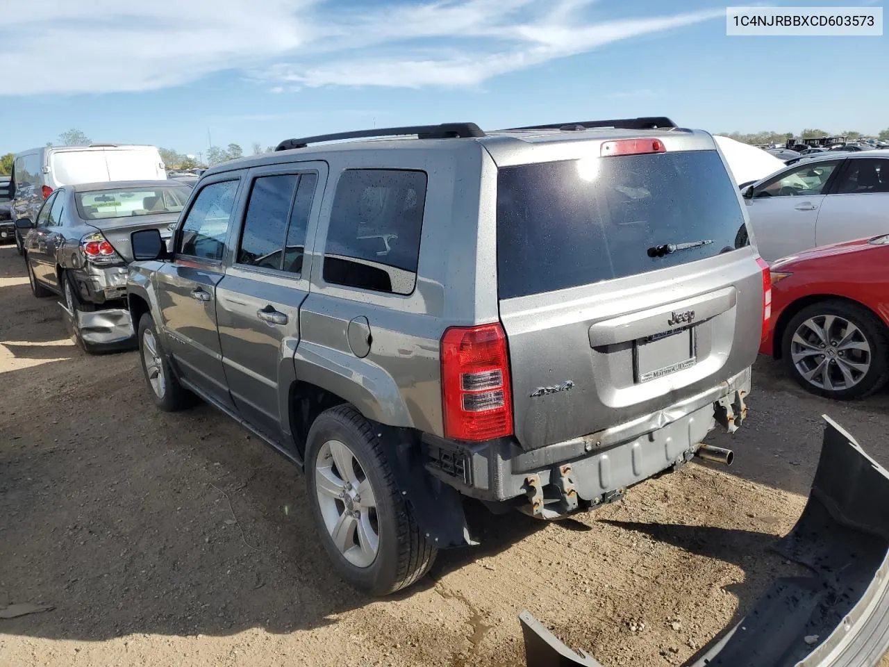 1C4NJRBBXCD603573 2012 Jeep Patriot Sport