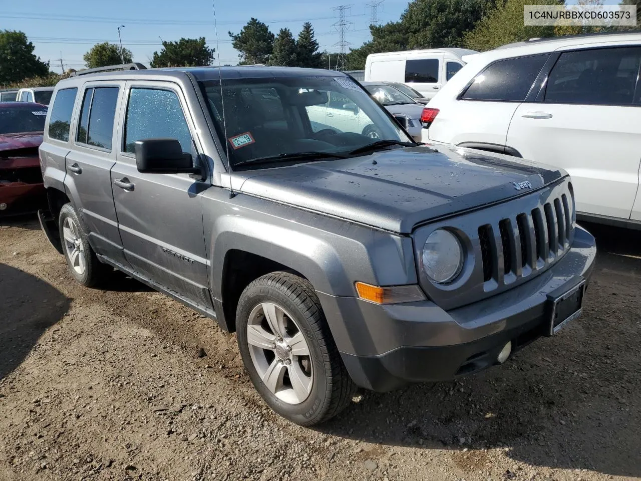 2012 Jeep Patriot Sport VIN: 1C4NJRBBXCD603573 Lot: 72793474