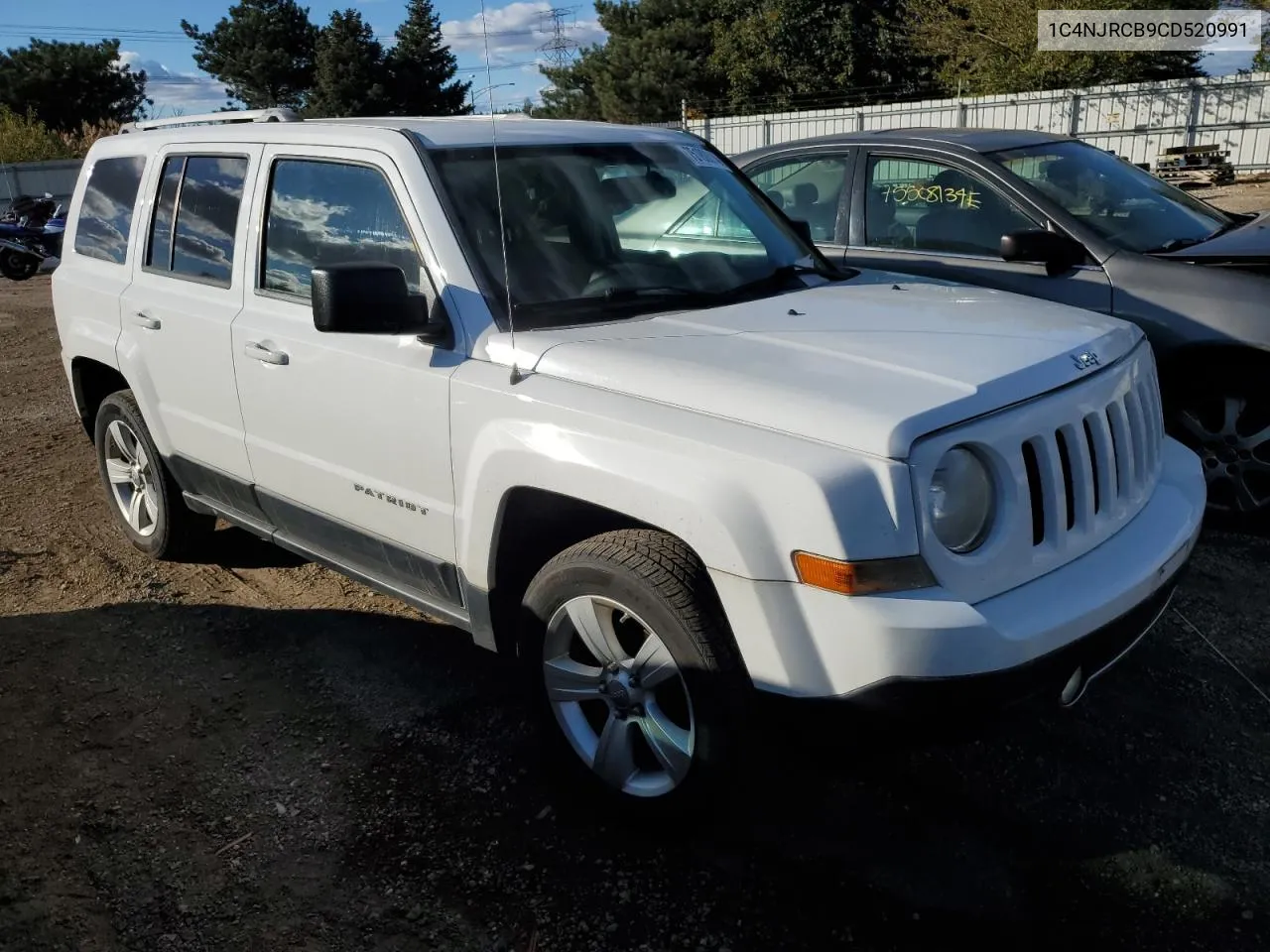 2012 Jeep Patriot Limited VIN: 1C4NJRCB9CD520991 Lot: 75180814