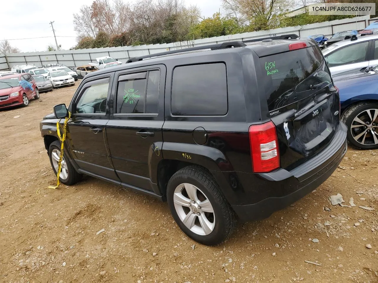 2012 Jeep Patriot Latitude VIN: 1C4NJPFA8CD626677 Lot: 76942453