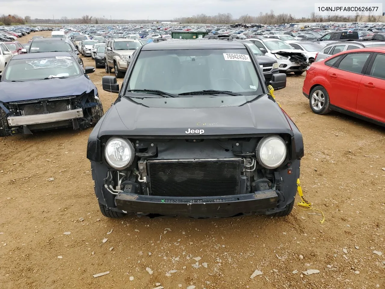 2012 Jeep Patriot Latitude VIN: 1C4NJPFA8CD626677 Lot: 76942453