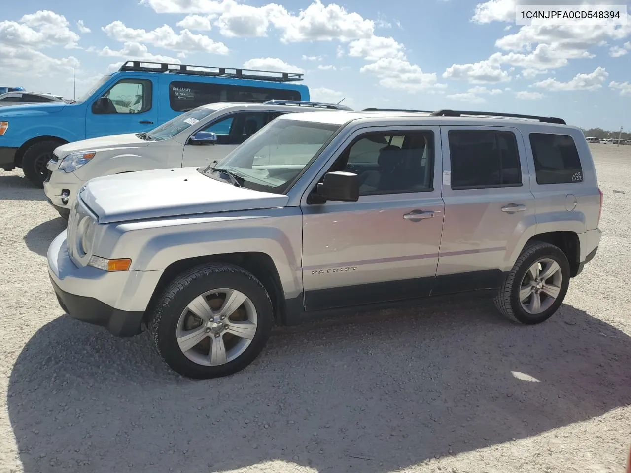 2012 Jeep Patriot Latitude VIN: 1C4NJPFA0CD548394 Lot: 76993424