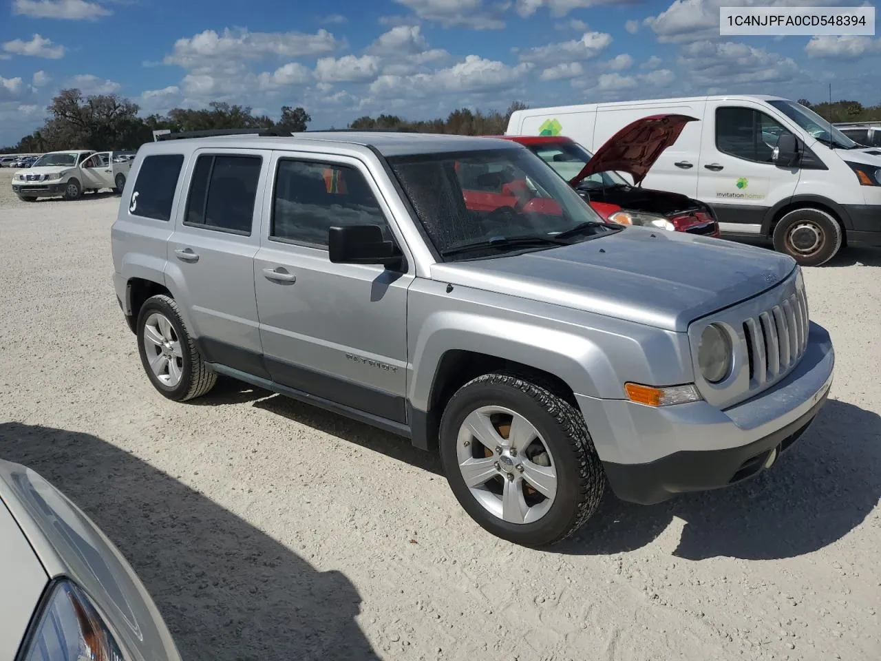 2012 Jeep Patriot Latitude VIN: 1C4NJPFA0CD548394 Lot: 76993424