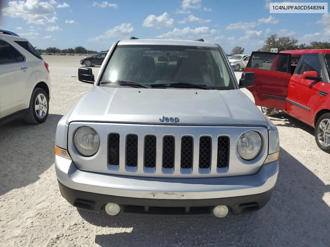 2012 Jeep Patriot Latitude VIN: 1C4NJPFA0CD548394 Lot: 76993424