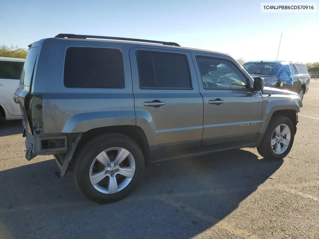 2012 Jeep Patriot Sport VIN: 1C4NJPBB6CD570916 Lot: 79441424