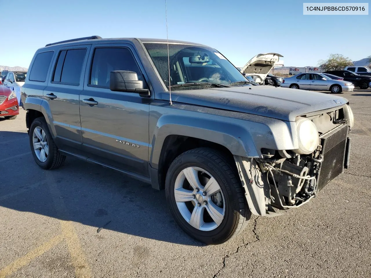 2012 Jeep Patriot Sport VIN: 1C4NJPBB6CD570916 Lot: 79441424