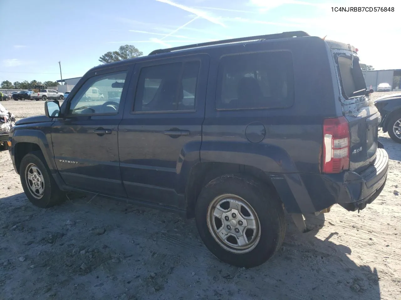 2012 Jeep Patriot Sport VIN: 1C4NJRBB7CD576848 Lot: 80025164