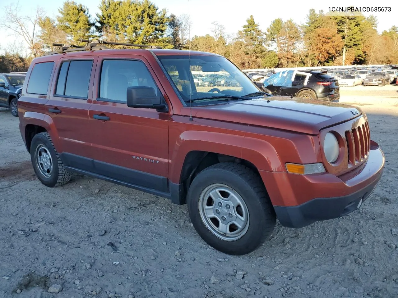 2012 Jeep Patriot Sport VIN: 1C4NJPBA1CD685673 Lot: 81329034