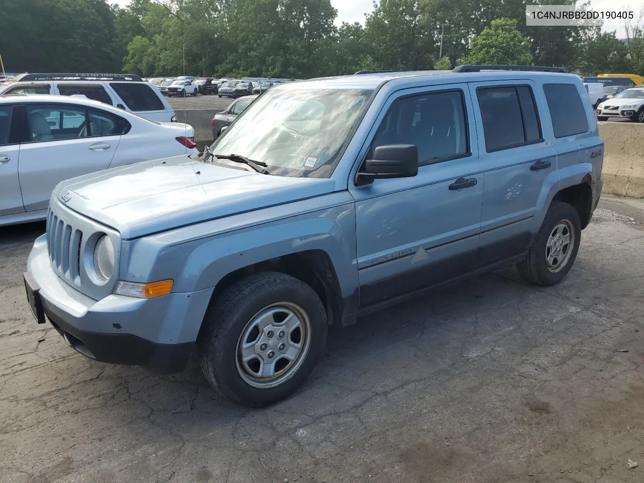 1C4NJRBB2DD190405 2013 Jeep Patriot Sport