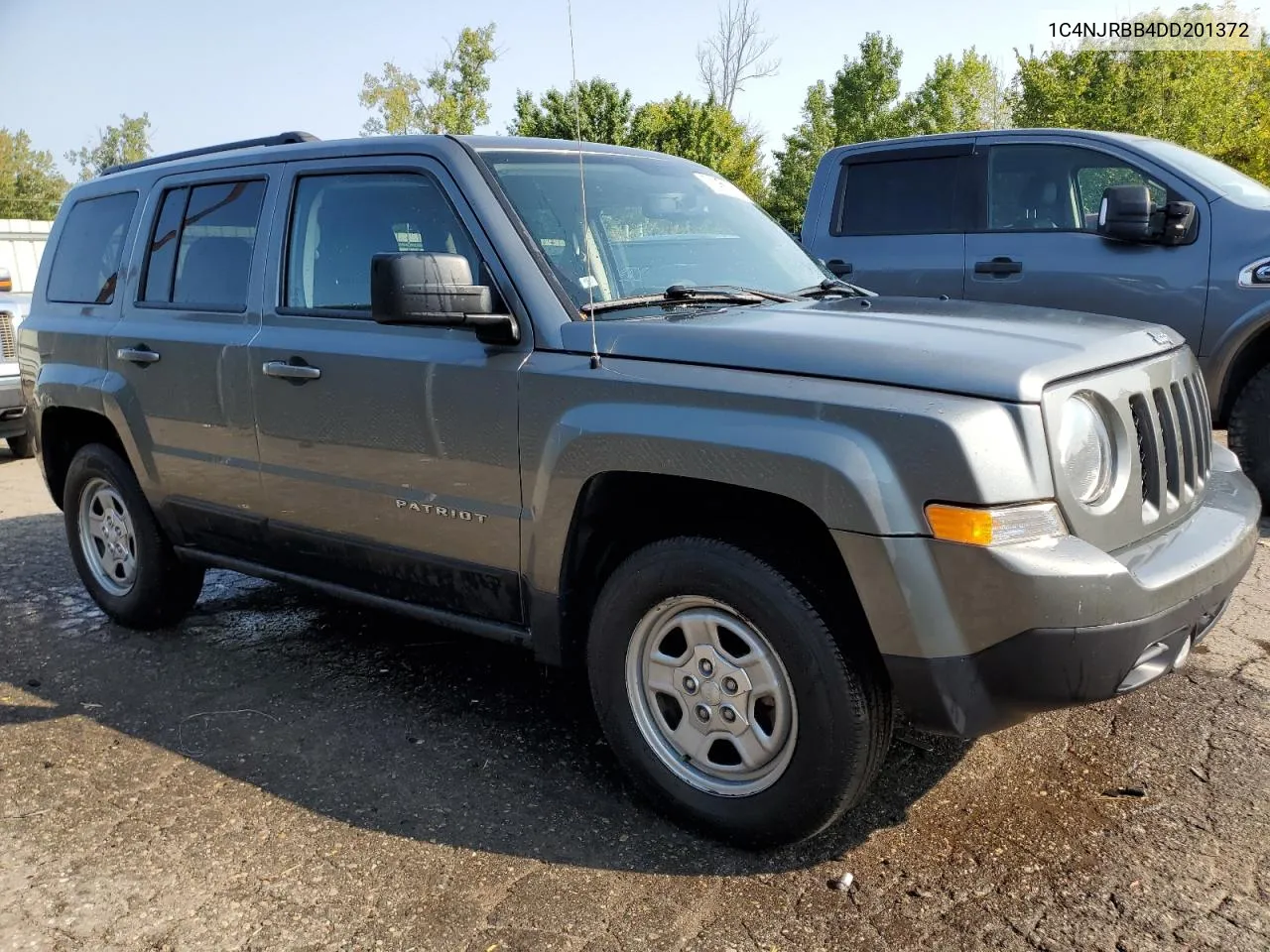 2013 Jeep Patriot Sport VIN: 1C4NJRBB4DD201372 Lot: 71450874