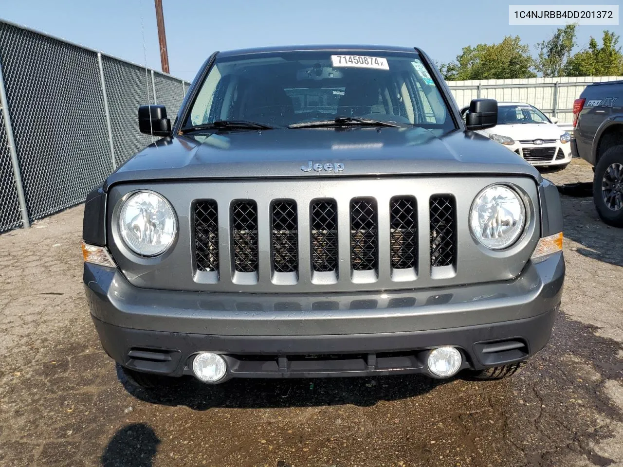 2013 Jeep Patriot Sport VIN: 1C4NJRBB4DD201372 Lot: 71450874