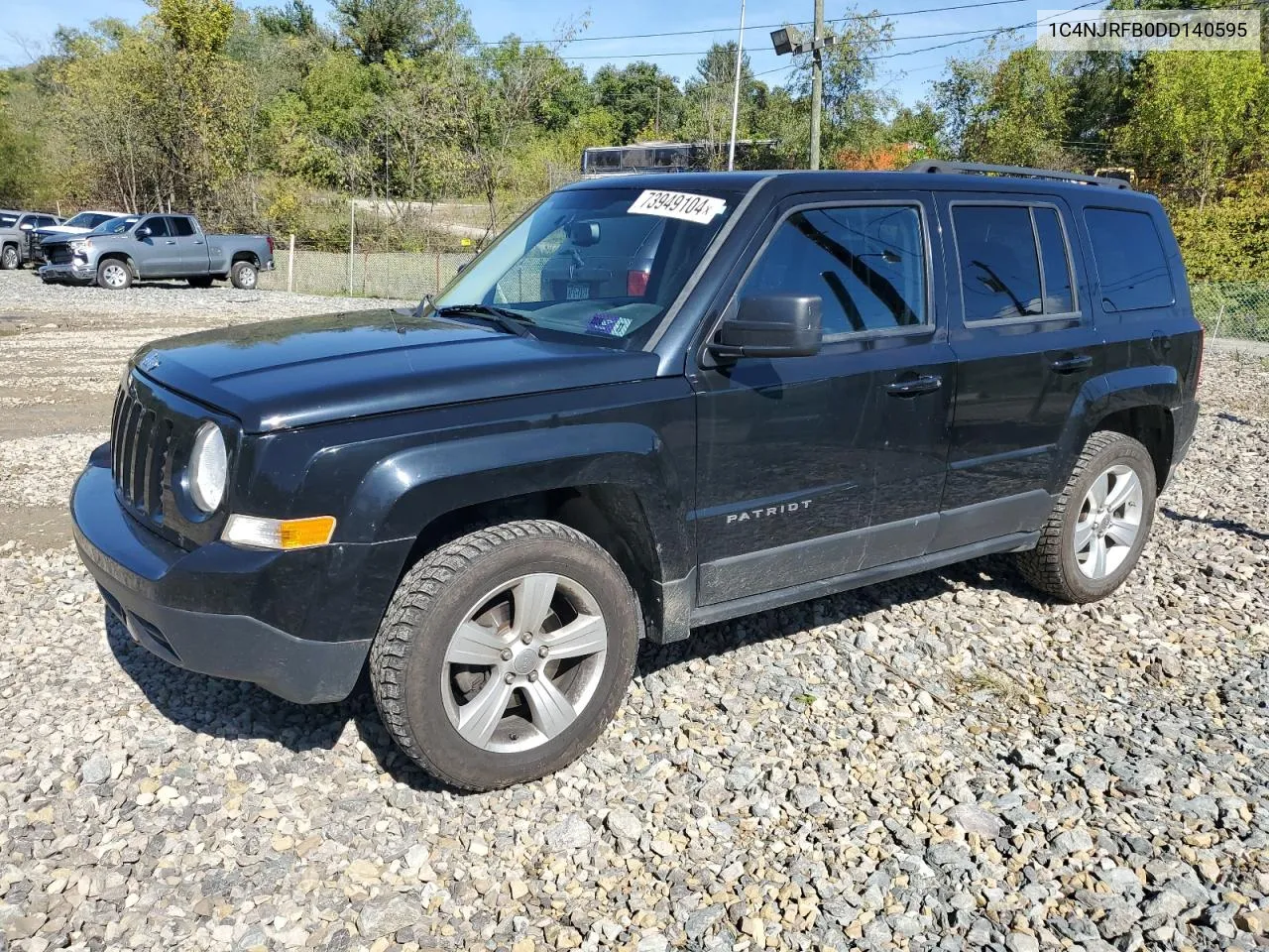 1C4NJRFB0DD140595 2013 Jeep Patriot Latitude