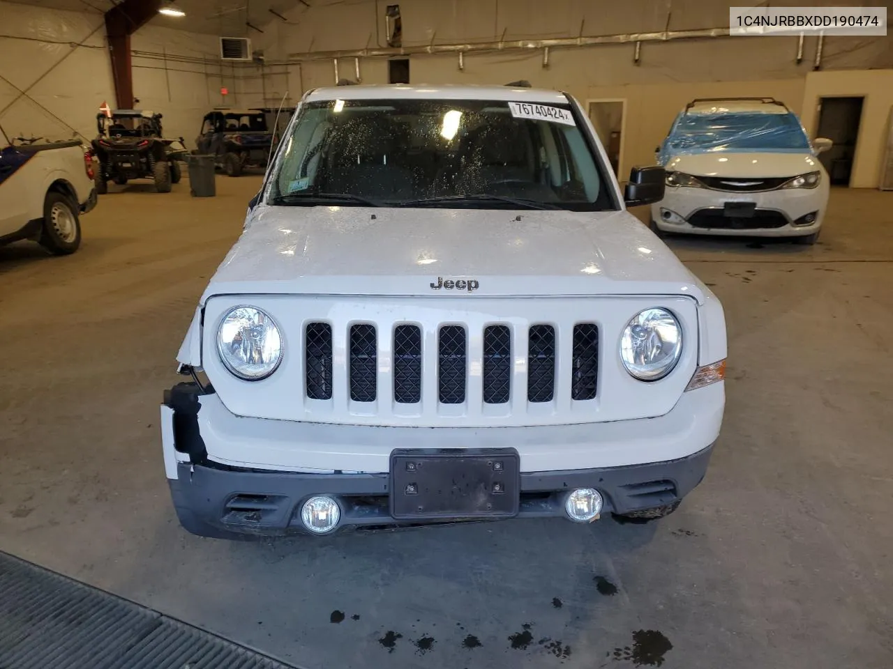 2013 Jeep Patriot Sport VIN: 1C4NJRBBXDD190474 Lot: 76740424