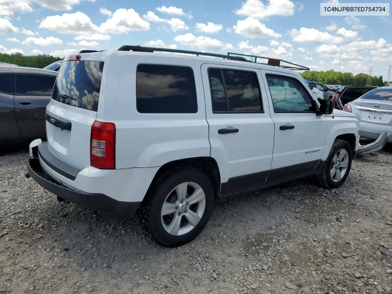 2014 Jeep Patriot Sport VIN: 1C4NJPBB7ED754734 Lot: 40804753