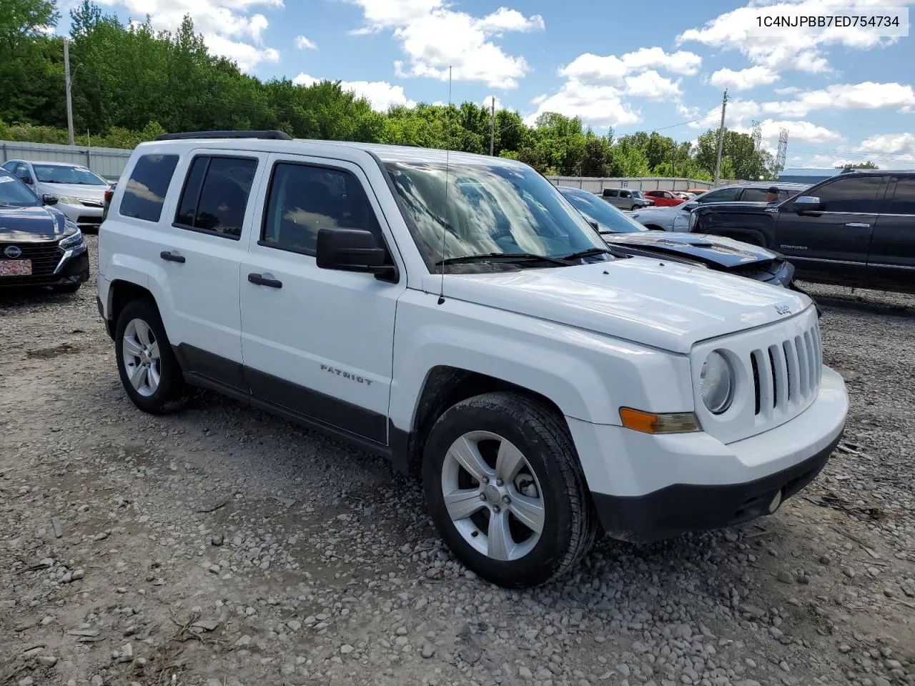 2014 Jeep Patriot Sport VIN: 1C4NJPBB7ED754734 Lot: 40804753