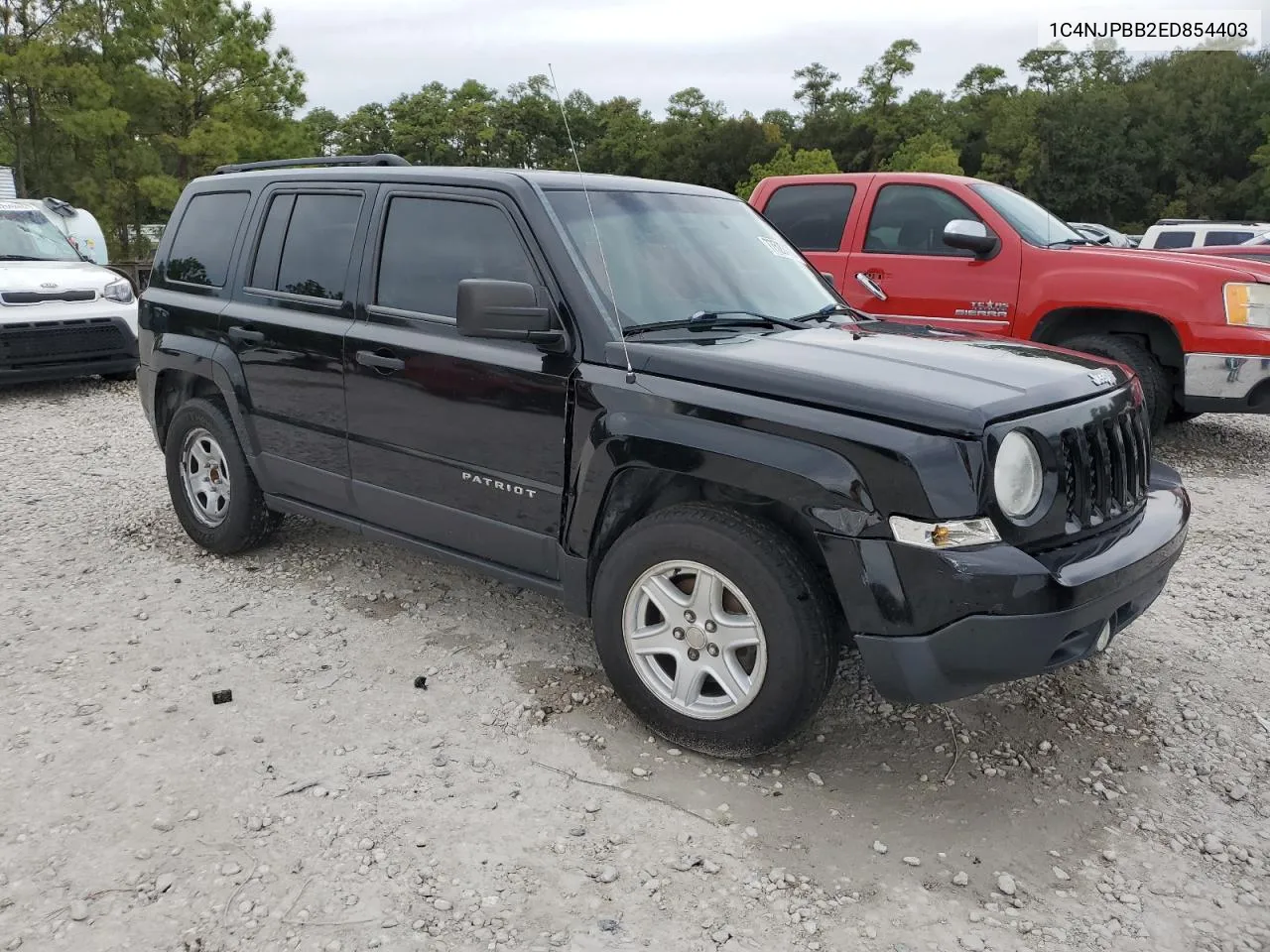 2014 Jeep Patriot Sport VIN: 1C4NJPBB2ED854403 Lot: 61255704