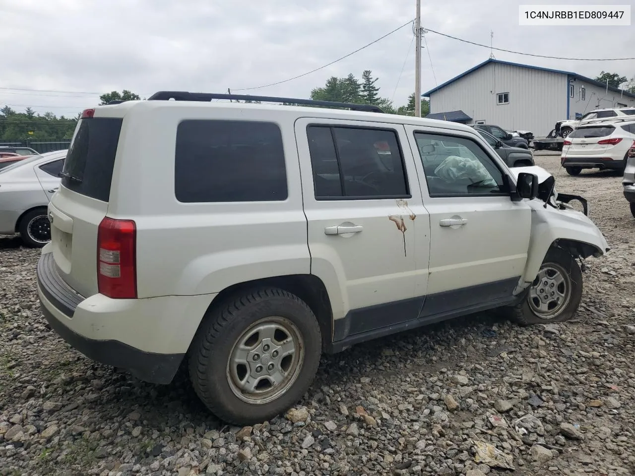 2014 Jeep Patriot Sport VIN: 1C4NJRBB1ED809447 Lot: 61833314