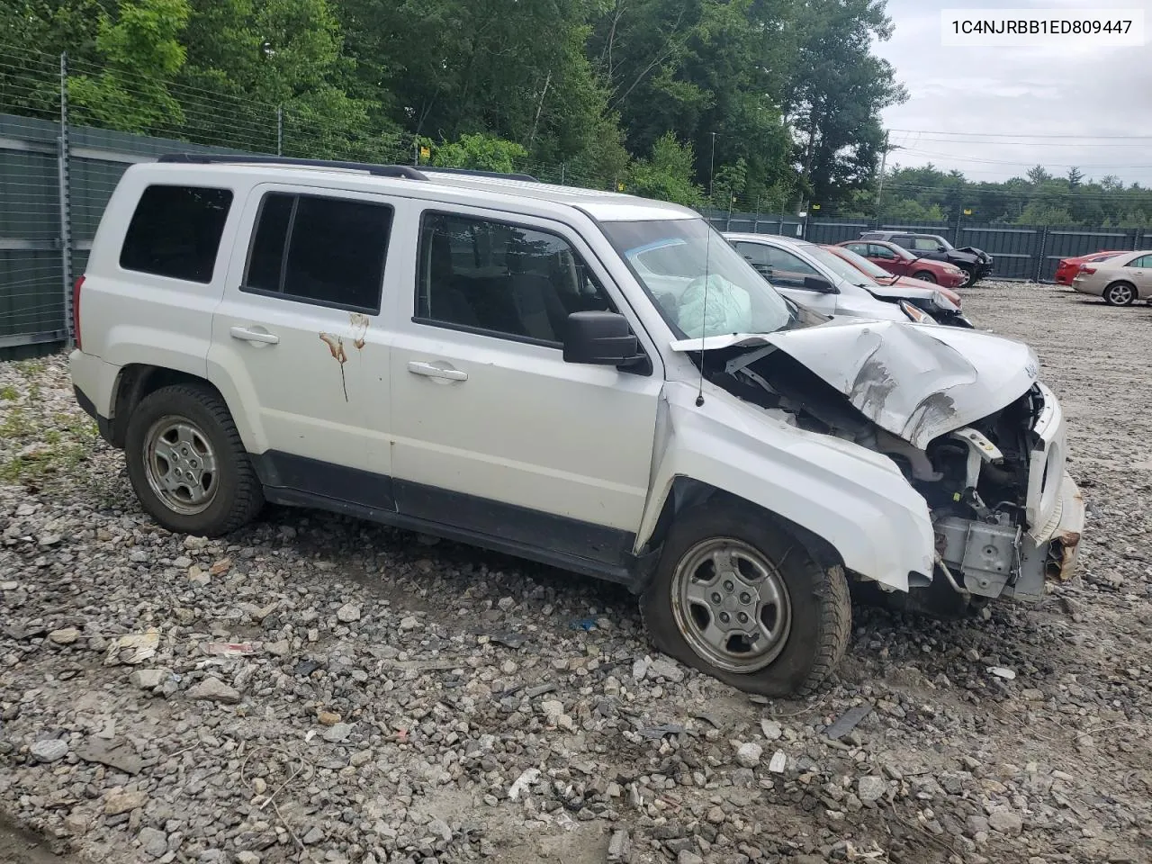 2014 Jeep Patriot Sport VIN: 1C4NJRBB1ED809447 Lot: 61833314