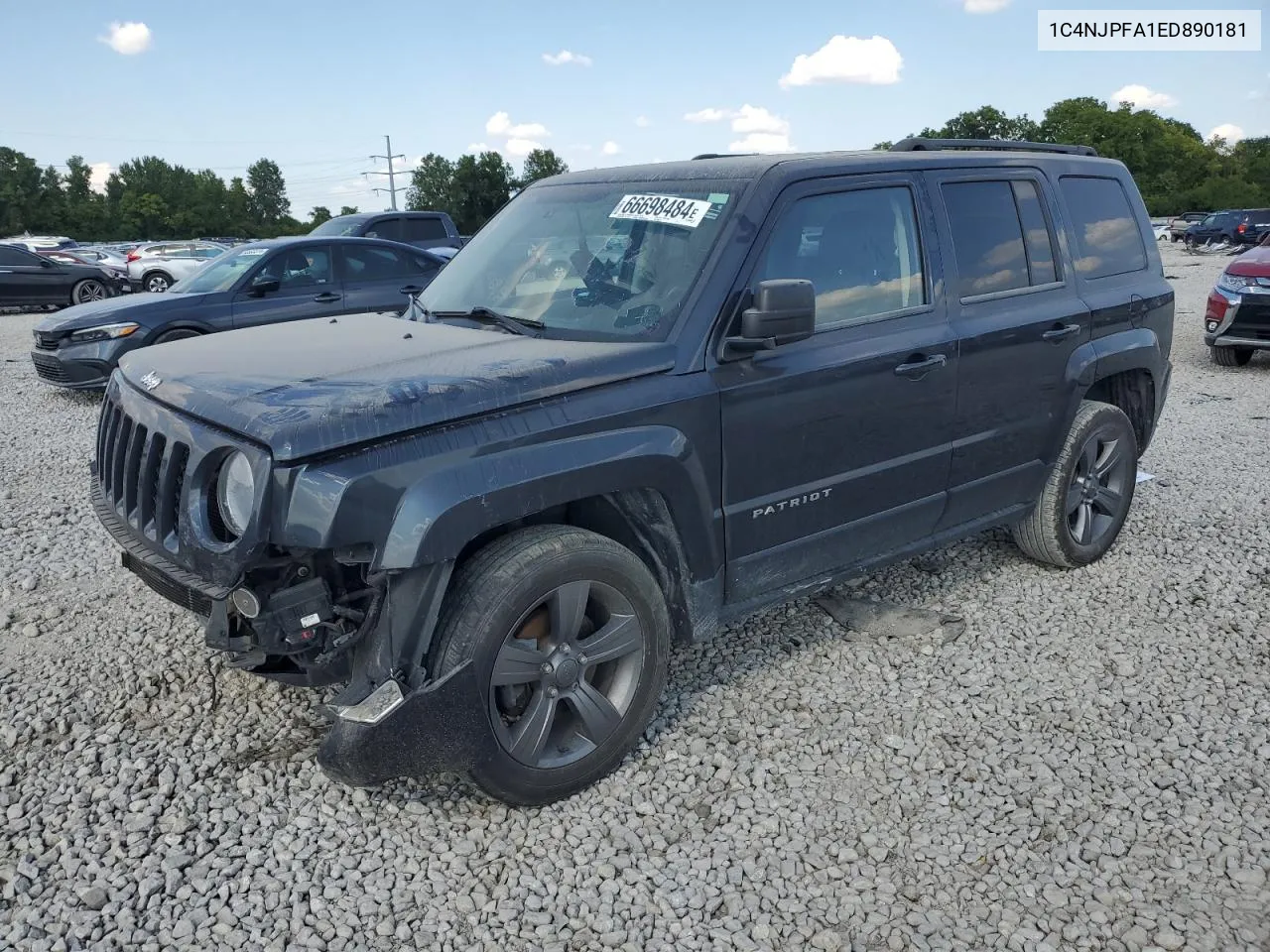 1C4NJPFA1ED890181 2014 Jeep Patriot Latitude