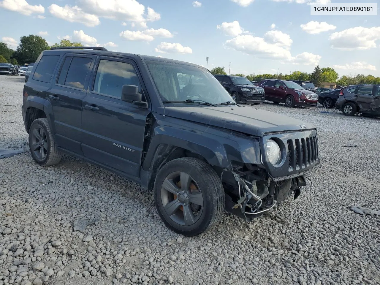 1C4NJPFA1ED890181 2014 Jeep Patriot Latitude